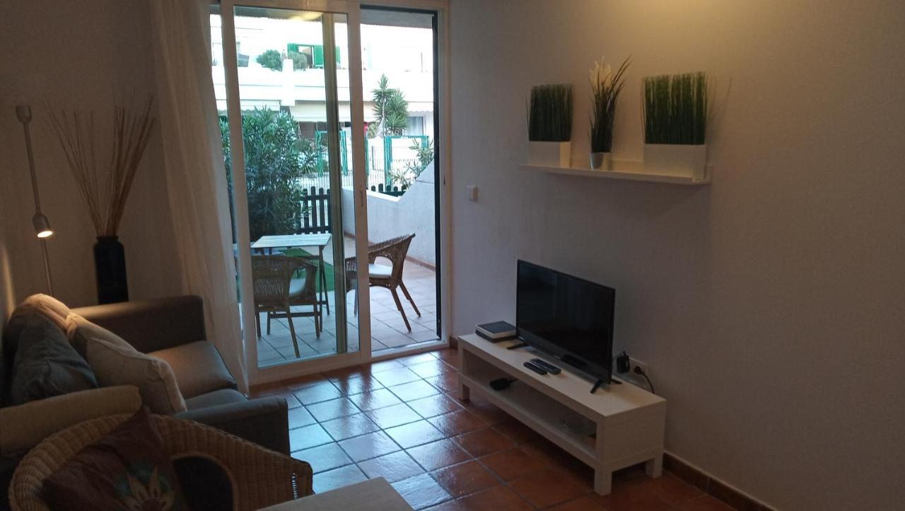 Apartamento Con Jardin Y Piscina En El Balancon El Médano Exterior foto