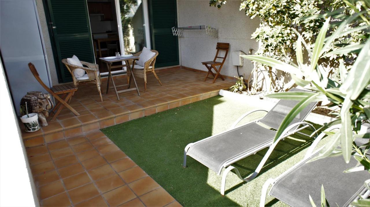 Apartamento Con Jardin Y Piscina En El Balancon El Médano Exterior foto